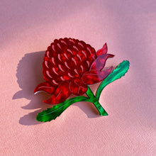 Load image into Gallery viewer, Waratah Brooch
