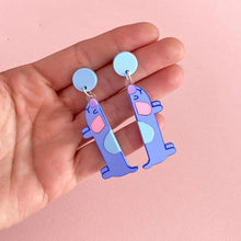 Load image into Gallery viewer, Long Dog earrings
