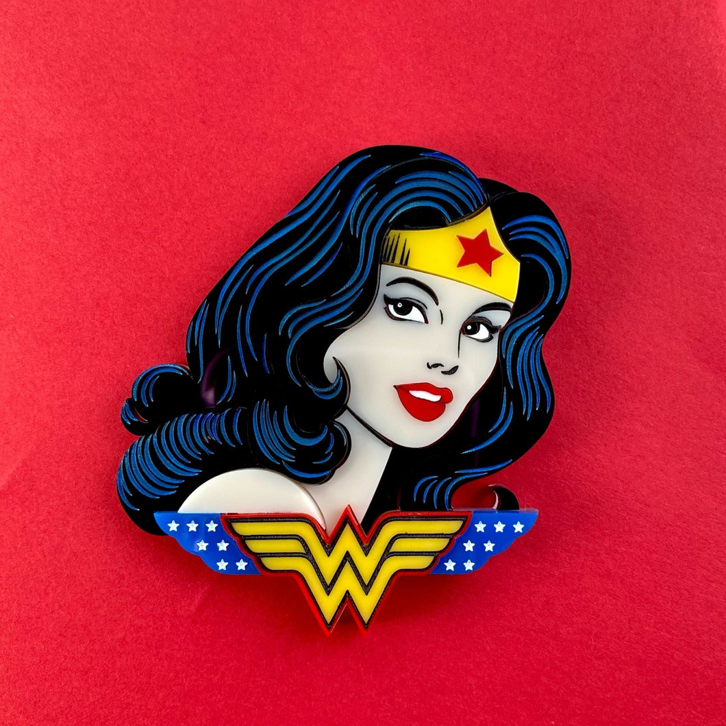 Wonder Woman brooch